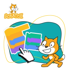 Scratch. Продвинутый уровень – создаём игры, как маленькие разработчики! - КИБЕРшкола программирования для детей, компьютерные курсы для школьников, начинающих и подростков - KIBERone г. Санкт-Петербург